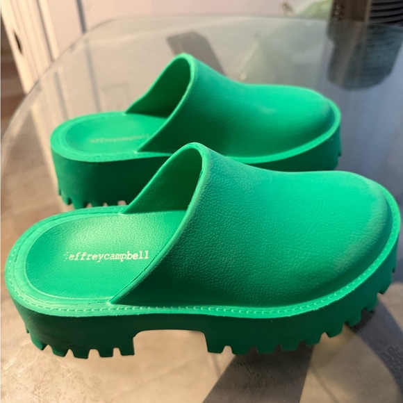 Jeffrey campbell clogs size 6 - Picture 3 of 8